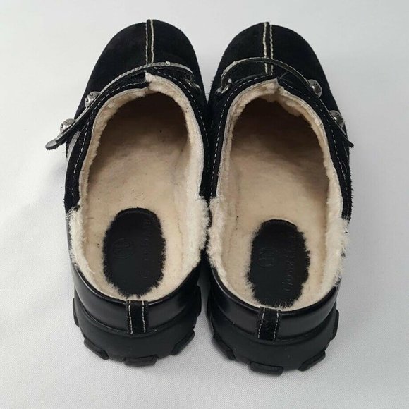 Cole Haan Black Suede Leather Womens 6B Mules - Picture 5 of 12